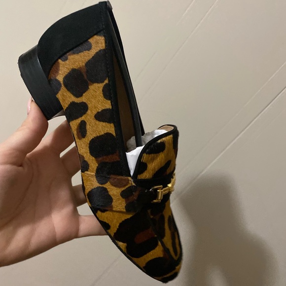 ADONIS LEOPARD HAIR CALF/BLACK SUEDE LOAFER BRAND NEW!! - Picture 4 of 7